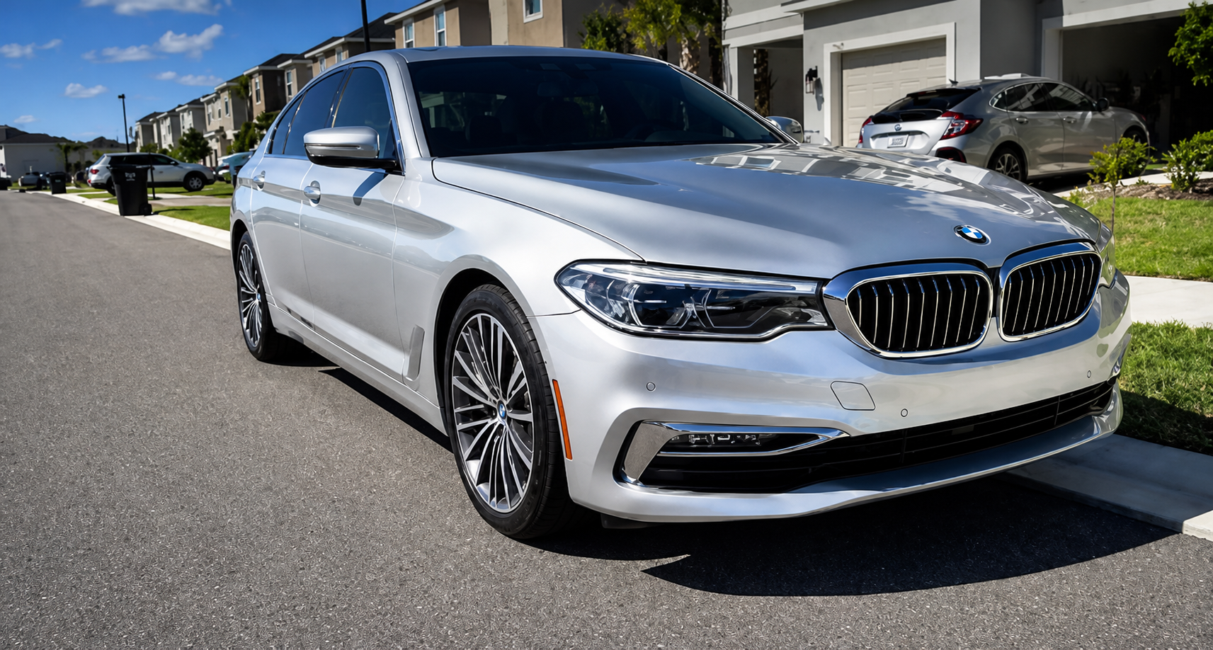 2017 BMW 5 Series from the Obsidian Car Rentals fleet
