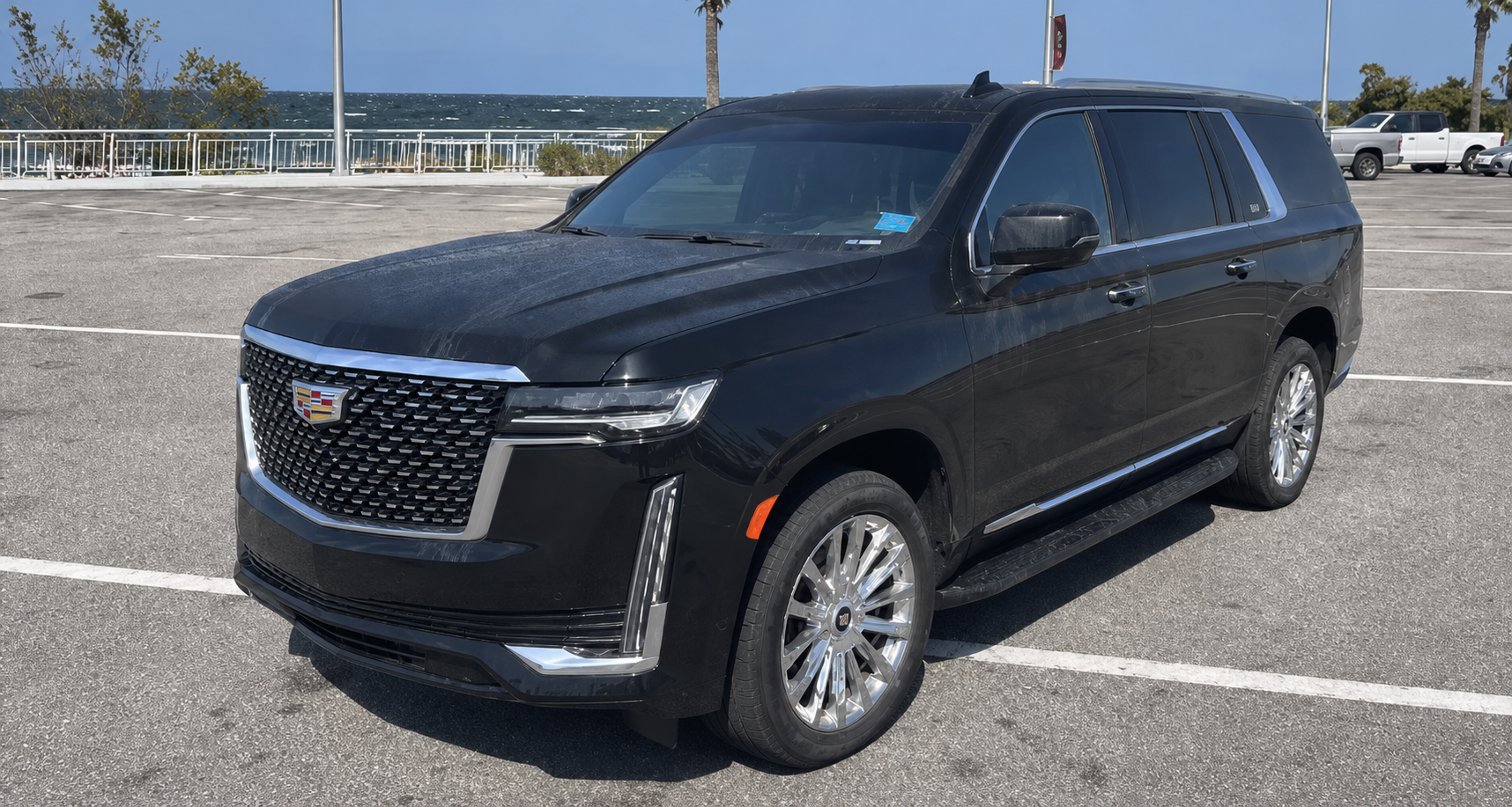 2022 Cadillac Escalade ESV from the Obsidian Car Rentals fleet