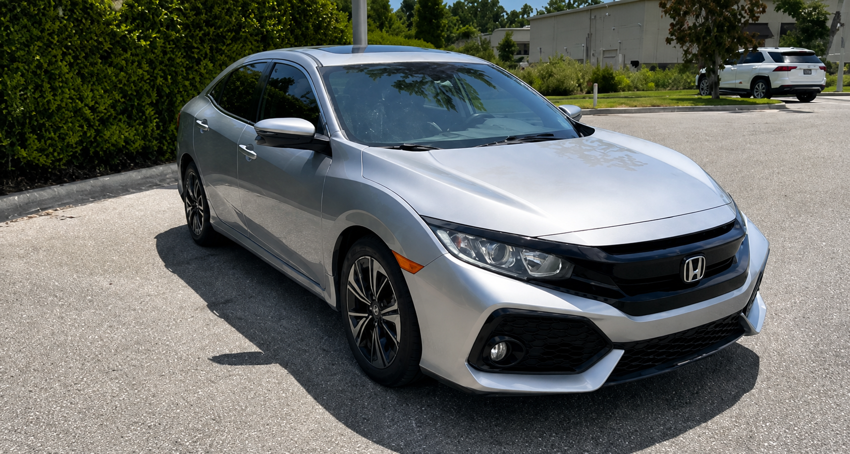 2017 Honda Civic from the Obsidian Car Rentals fleet